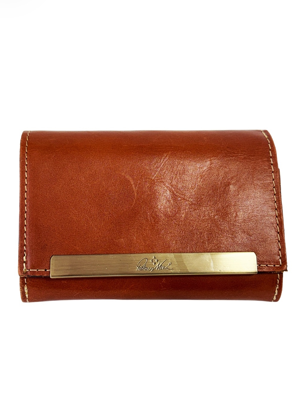 PATRICIA NASH TRI-Fold Leather Wallet With Multiple Compartments
